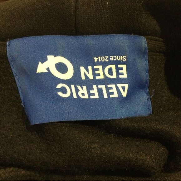 AELFRIC EDEN Mens Womens Vintage Bone Printed Hoodie - Picture 11 of 12